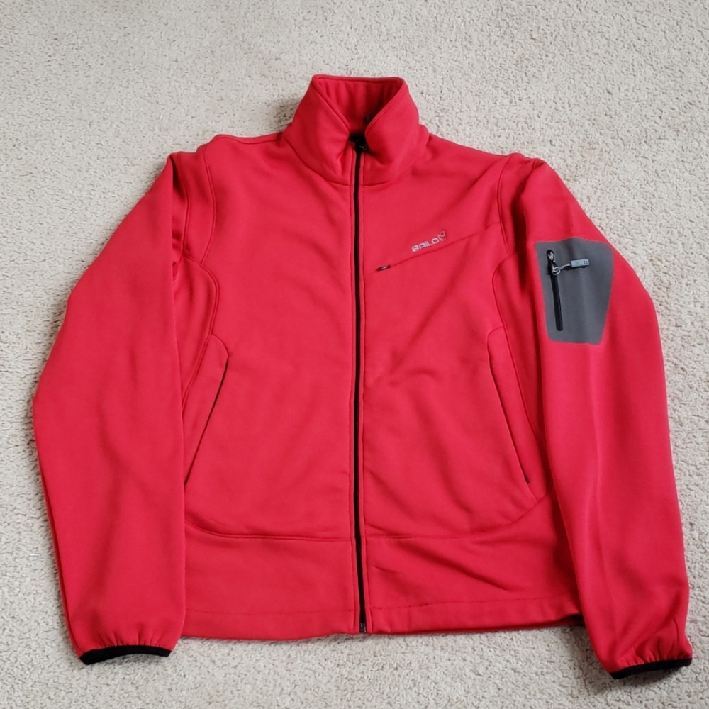 Red fleece lined jacket